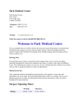 Park Medical Centre - The Castle Practice