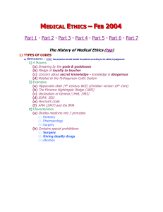 Ethics Notes - Website of Neelay Gandhi