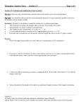 Lecture Notes for Section 2.5 - Madison Area Technical College
