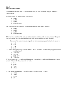 Chp 5 Circle the correct answer Consider three 1