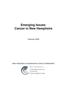 primary prevention - NH Comprehensive Cancer Collaboration