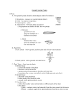 Exam II Lecture Notes