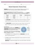 Nuclear Decay Gizmo