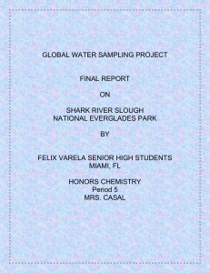 global water sampling project