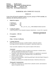 FORM 335 - Harrisburg Area Community College