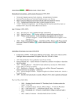 United States History Honors – EOC Study Guide “Cheat” Sheet Mr