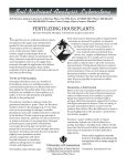 FertilzingHouseplants - UConn`s Soil Nutrient Analysis Laboratory
