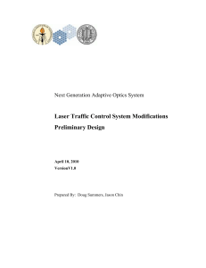 LTCS Modifications Preliminary Design