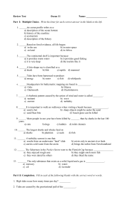 Review Test 2 - Course World