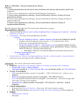 Path Lect 18 Outline - Chronic Granulomatous Disease