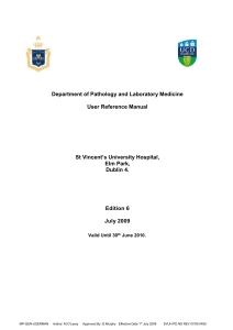 Departments of Pathology and Laboratory Medicine