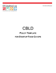 CBLD Startup Policy Template