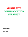 ghana eiti communication strategy