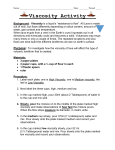 Viscosity Activity