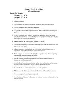 Exam 5 Q3 Review Sheet 3/28/11