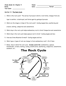 Study-guide-for-rocks answers