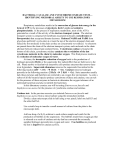 BACTERIAL CATALASE AND CYTOCHROME OXIDASE TESTS