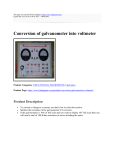 Conversion of galvanometer into voltmeter