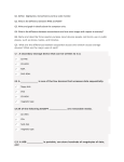Revision Sheet 101 CS