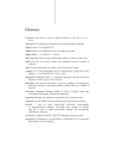 Glossary (.PDF format) - University of Arizona