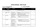 hyde school: unit plan - science-b