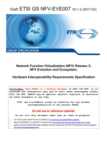 4 NFV Hardware Ecosystem