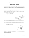 VectorCalcTheorems