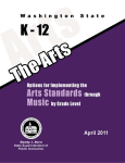 Options for Implementing the Arts Standards through Music