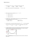 Midterm Practice Test