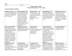 Chapter 6 Study Guide