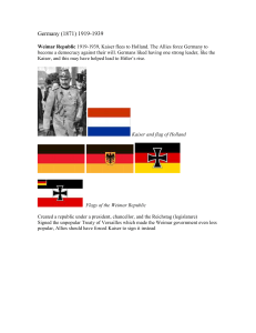 Germany (1871) 1919-1939