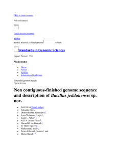 Non contiguous-finished genome sequence and description of