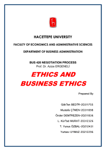 12 business ethics - Hacettepe Üniversitesi