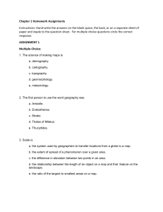 Chapter 1 Homework Assignments 2015