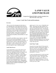 Land Values Trends - Iowa State University, Department of Economics