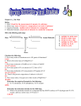 Chapter 13…States of Matter