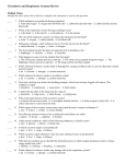 Circulatory and Respiratory Systems Review