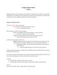 Ecology Chapter 9 Notes Forests Voc. List: Coniferous Forest