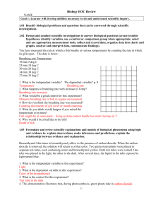 EOC Review Answer Key- Friday