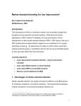 Marker assisted selection for crop improvement