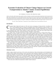 Economic Evaluation of Climate Change Impacts on Ground