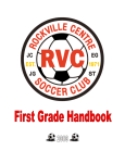 1st Grade Handbook - Rockville Centre Soccer Club