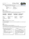 Cell Analogy Webquest