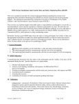 Decision Tree for establishing the level of data and safety monitoring