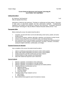Electronic Test Equipment