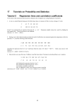 Tutorial 6 Regression lines using Mathcad