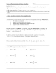Notes on Linear Functions