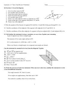 Algebra 1 A - Parkway C-2