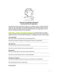 skills based volunteer infomration packet