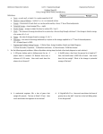 U3H1 Problem Sheet 1 - Baltimore Polytechnic Institute